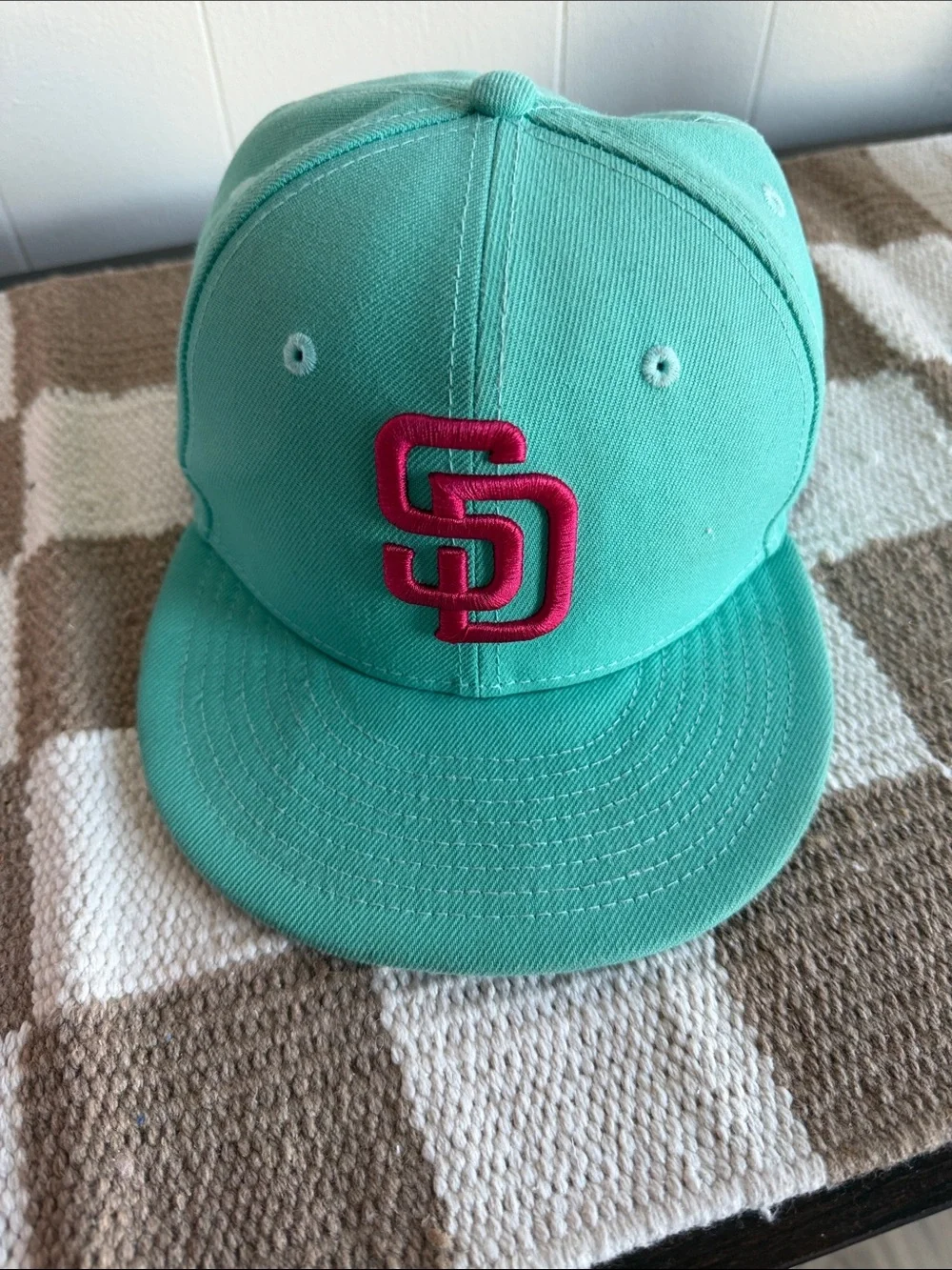 SAN DIEGO PADRES YOUTH SNAP BACK  Teal/pink